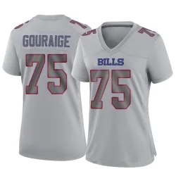 Women's Richard Gouraige Buffalo Bills No.75 Game Atmosphere Fashion Jersey - Gray