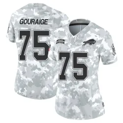 Women's Richard Gouraige Buffalo Bills No.75 Limited 2024 Salute to Service Jersey - Arctic Camo