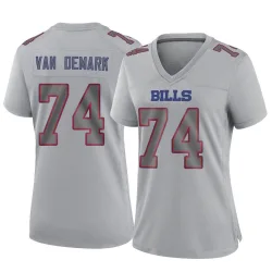 Women's Ryan Van Demark Buffalo Bills No.74 Game Atmosphere Fashion Jersey - Gray
