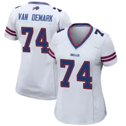 Women's Ryan Van Demark Buffalo Bills No.74 Game Jersey - White