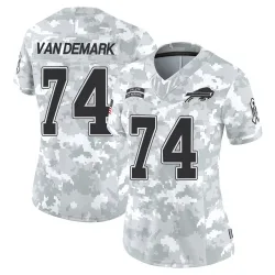 Women's Ryan Van Demark Buffalo Bills No.74 Limited 2024 Salute to Service Jersey - Arctic Camo