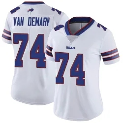 Women's Ryan Van Demark Buffalo Bills No.74 Limited Color Rush Vapor Untouchable Jersey - White