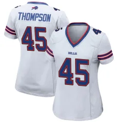 Women's Shaq Thompson Buffalo Bills No.45 Game Jersey - White