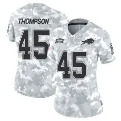 Women's Shaq Thompson Buffalo Bills No.45 Limited 2024 Salute to Service Jersey - Arctic Camo