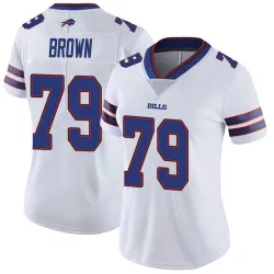 Women's Spencer Brown Buffalo Bills No.79 Limited Color Rush Vapor Untouchable Jersey - White