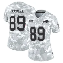 Women's Stephen Gosnell Buffalo Bills No.89 Limited 2024 Salute to Service Jersey - Arctic Camo