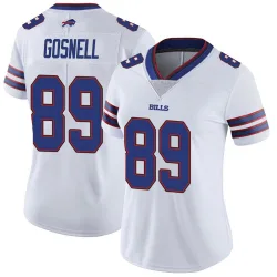 Women's Stephen Gosnell Buffalo Bills No.89 Limited Color Rush Vapor Untouchable Jersey - White