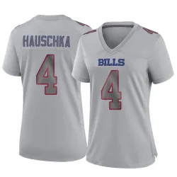 Women's Stephen Hauschka Buffalo Bills No.4 Game Atmosphere Fashion Jersey - Gray