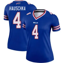 Women's Stephen Hauschka Buffalo Bills No.4 Legend Jersey - Royal