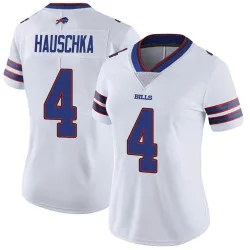 Women's Stephen Hauschka Buffalo Bills No.4 Limited Color Rush Vapor Untouchable Jersey - White