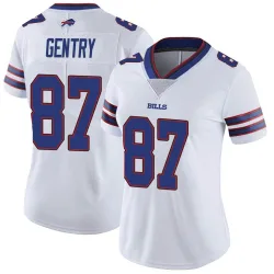 Women's Tanner Gentry Buffalo Bills No.87 Limited Color Rush Vapor Untouchable Jersey - White