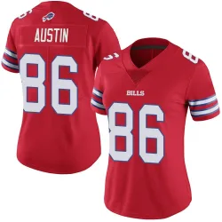 Women's Tavon Austin Buffalo Bills No.86 Limited Color Rush Vapor Untouchable Jersey - Red