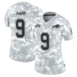 Women's Taylor Rapp Buffalo Bills No.9 Limited 2024 Salute to Service Jersey - Arctic Camo