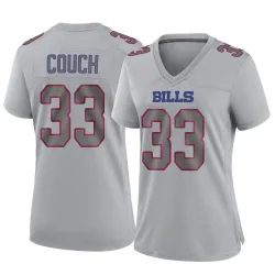 Women's Te'Cory Couch Buffalo Bills No.33 Game Atmosphere Fashion Jersey - Gray