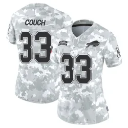 Women's Te'Cory Couch Buffalo Bills No.33 Limited 2024 Salute to Service Jersey - Arctic Camo
