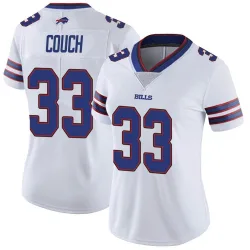 Women's Te'Cory Couch Buffalo Bills No.33 Limited Color Rush Vapor Untouchable Jersey - White