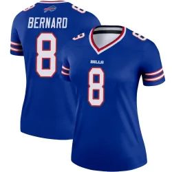 Women's Terrel Bernard Buffalo Bills No.8 Legend Jersey - Royal