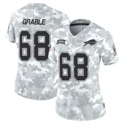Women's Tylan Grable Buffalo Bills No.68 Limited 2024 Salute to Service Jersey - Arctic Camo