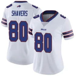 Women's Tyrell Shavers Buffalo Bills No.80 Limited Color Rush Vapor Untouchable Jersey - White