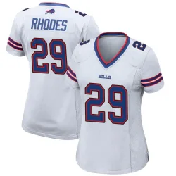 Women's Xavier Rhodes Buffalo Bills No.29 Game Jersey - White