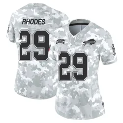 Women's Xavier Rhodes Buffalo Bills No.29 Limited 2024 Salute to Service Jersey - Arctic Camo