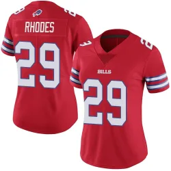 Women's Xavier Rhodes Buffalo Bills No.29 Limited Color Rush Vapor Untouchable Jersey - Red