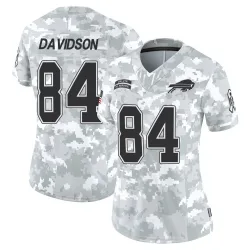 Women's Zach Davidson Buffalo Bills No.84 Limited 2024 Salute to Service Jersey - Arctic Camo
