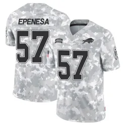 Youth AJ Epenesa Buffalo Bills No.57 Limited 2024 Salute to Service Jersey - Arctic Camo