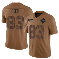 Youth Andre Reed Buffalo Bills No.83 Limited 2023 Salute To Service Jersey - Brown
