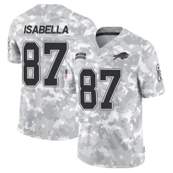 Youth Andy Isabella Buffalo Bills No.87 Limited 2024 Salute to Service Jersey - Arctic Camo