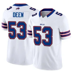Youth Branson Deen Buffalo Bills No.53 Limited Vapor F.U.S.E. Jersey - White
