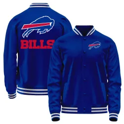 Youth Buffalo Bills No. Full-Snap Jacket - Blue