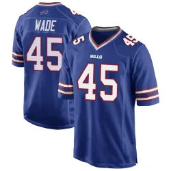 Youth Christian Wade Buffalo Bills No.45 Game Team Color Jersey - Royal Blue