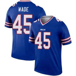 Youth Christian Wade Buffalo Bills No.45 Legend Inverted Jersey - Royal