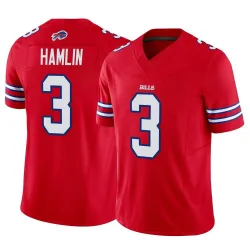 Youth Damar Hamlin Buffalo Bills No.3 Limited Vapor F.U.S.E. Jersey - Red