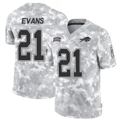Youth Darrynton Evans Buffalo Bills No.21 Limited 2024 Salute to Service Jersey - Arctic Camo