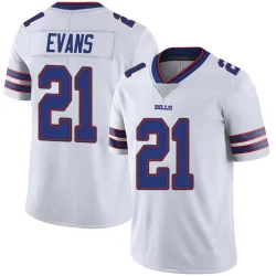 Youth Darrynton Evans Buffalo Bills No.21 Limited Color Rush Vapor Untouchable Jersey - White