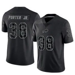 Youth Daryl Porter Jr. Buffalo Bills No.38 Limited Reflective Jersey - Black