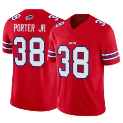 Youth Daryl Porter Jr. Buffalo Bills No.38 Limited Vapor F.U.S.E. Jersey - Red