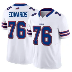 Youth David Edwards Buffalo Bills No.76 Limited Vapor F.U.S.E. Jersey - White