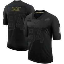 Youth Dawuane Smoot Buffalo Bills No.94 Limited 2020 Salute To Service Jersey - Black