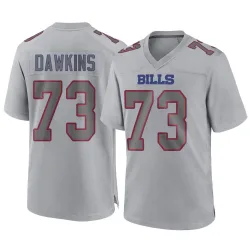 Youth Dion Dawkins Buffalo Bills No.73 Game Atmosphere Fashion Jersey - Gray