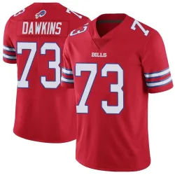 Youth Dion Dawkins Buffalo Bills No.73 Limited Color Rush Vapor Untouchable Jersey - Red
