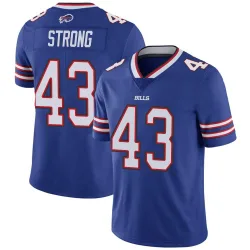 Youth Dorian Strong Buffalo Bills No.43 Limited Team Color Vapor Untouchable Jersey - Royal