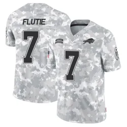 Youth Doug Flutie Buffalo Bills No.7 Limited 2024 Salute to Service Jersey - Arctic Camo