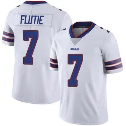 Youth Doug Flutie Buffalo Bills No.7 Limited Color Rush Vapor Untouchable Jersey - White