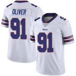 Youth Ed Oliver Buffalo Bills No.91 Limited Color Rush Vapor Untouchable Jersey - White