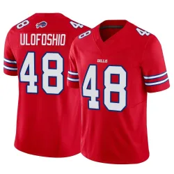 Youth Edefuan Ulofoshio Buffalo Bills No.48 Limited Vapor F.U.S.E. Jersey - Red