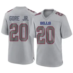 Youth Frank Gore Jr. Buffalo Bills No.20 Game Atmosphere Fashion Jersey - Gray