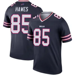 Youth Jackson Hawes Buffalo Bills No.85 Legend Inverted Jersey - Navy